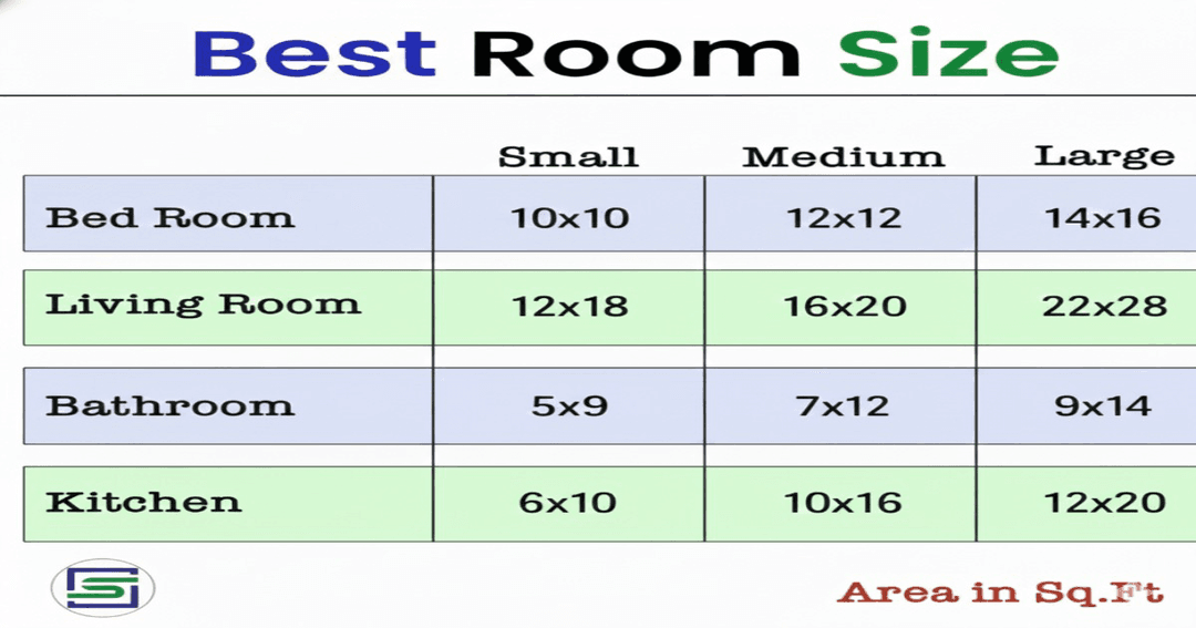 Best Room Size for Homes: Simple Space Planning Tips - Skill Sewa