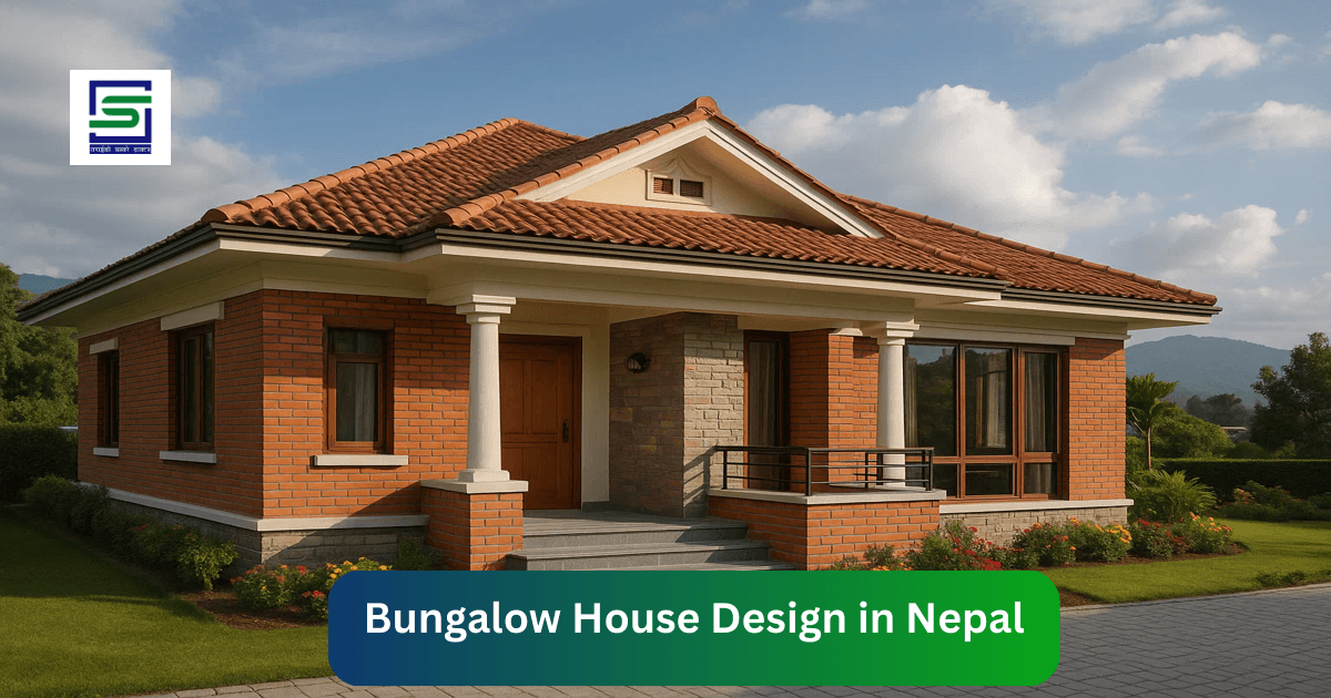 Bungalow House Design in Nepal
